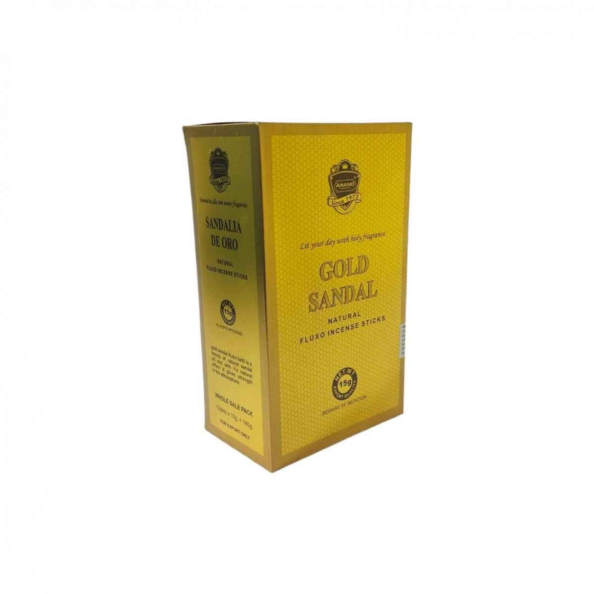 Gold Sandel Incemce 12 PACK