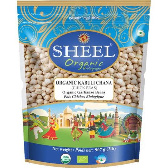 Sheel Organic Garbanzo Beans 2 LBS