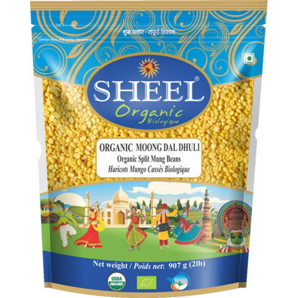 Sheel Organic Moong Dhuli 2 LBS