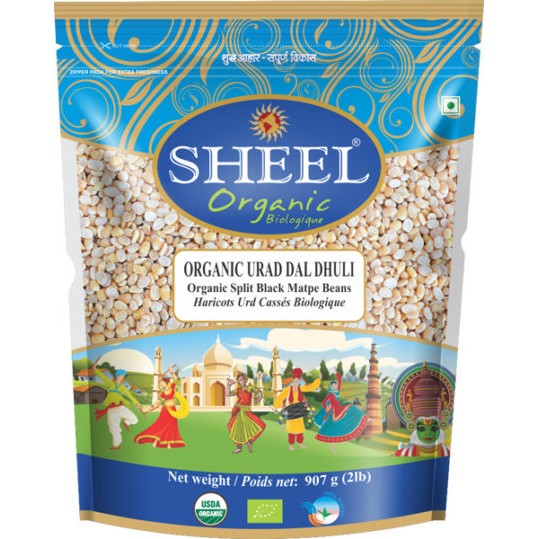 Sheel Organic Urad Dhuli 2 LBS