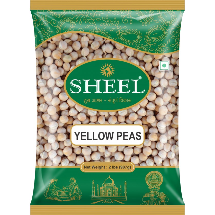 Sheel Yellow Peas 2 LBS