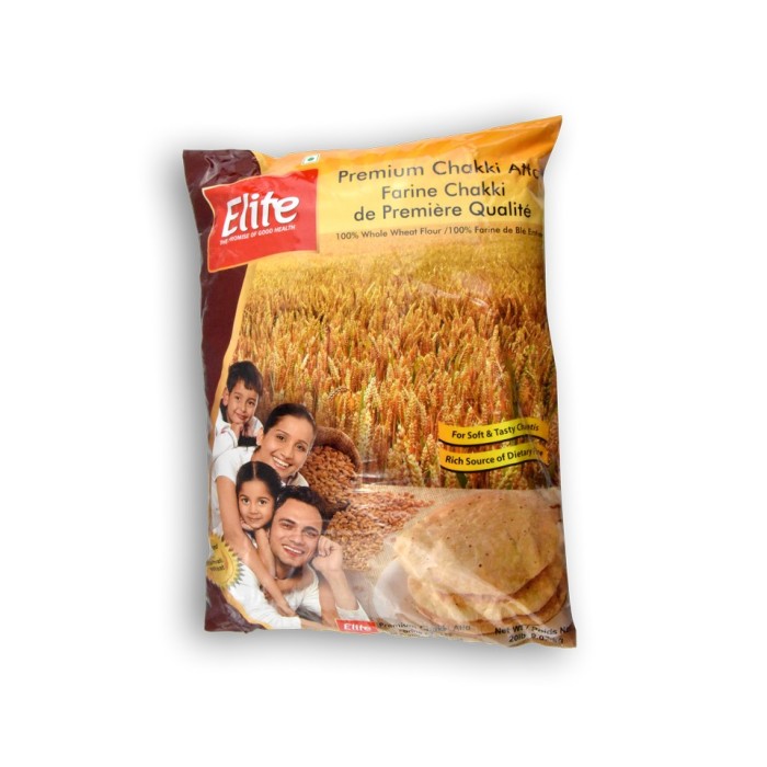 Elite Chakki Atta Whole Wheat Flour 20 LBS