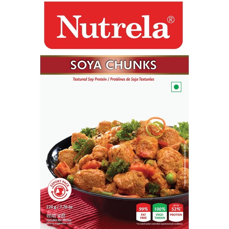 NUTRELLA SOYA CHUNKS 220 GM