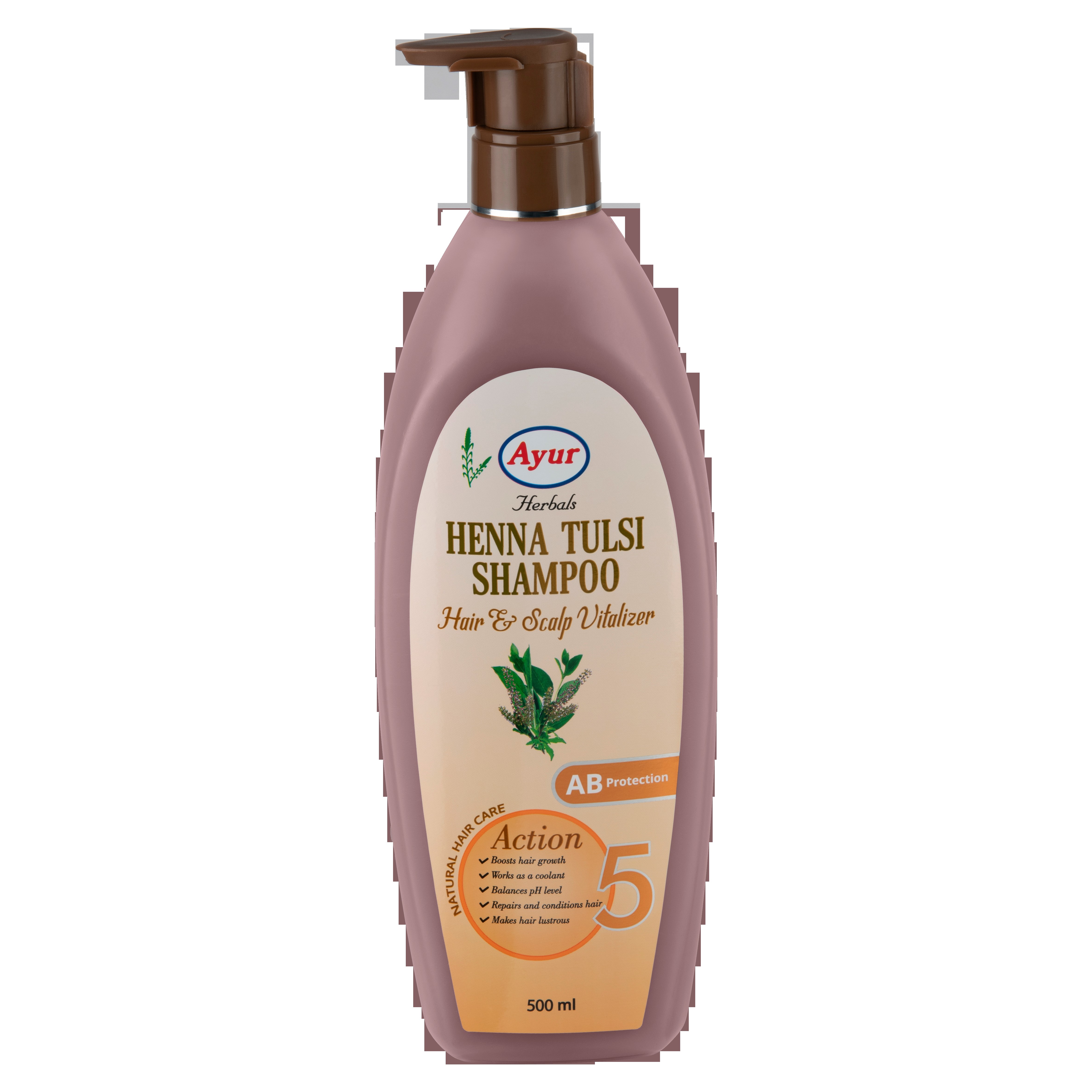 Ayur Shampoo Tulsi 500 ML