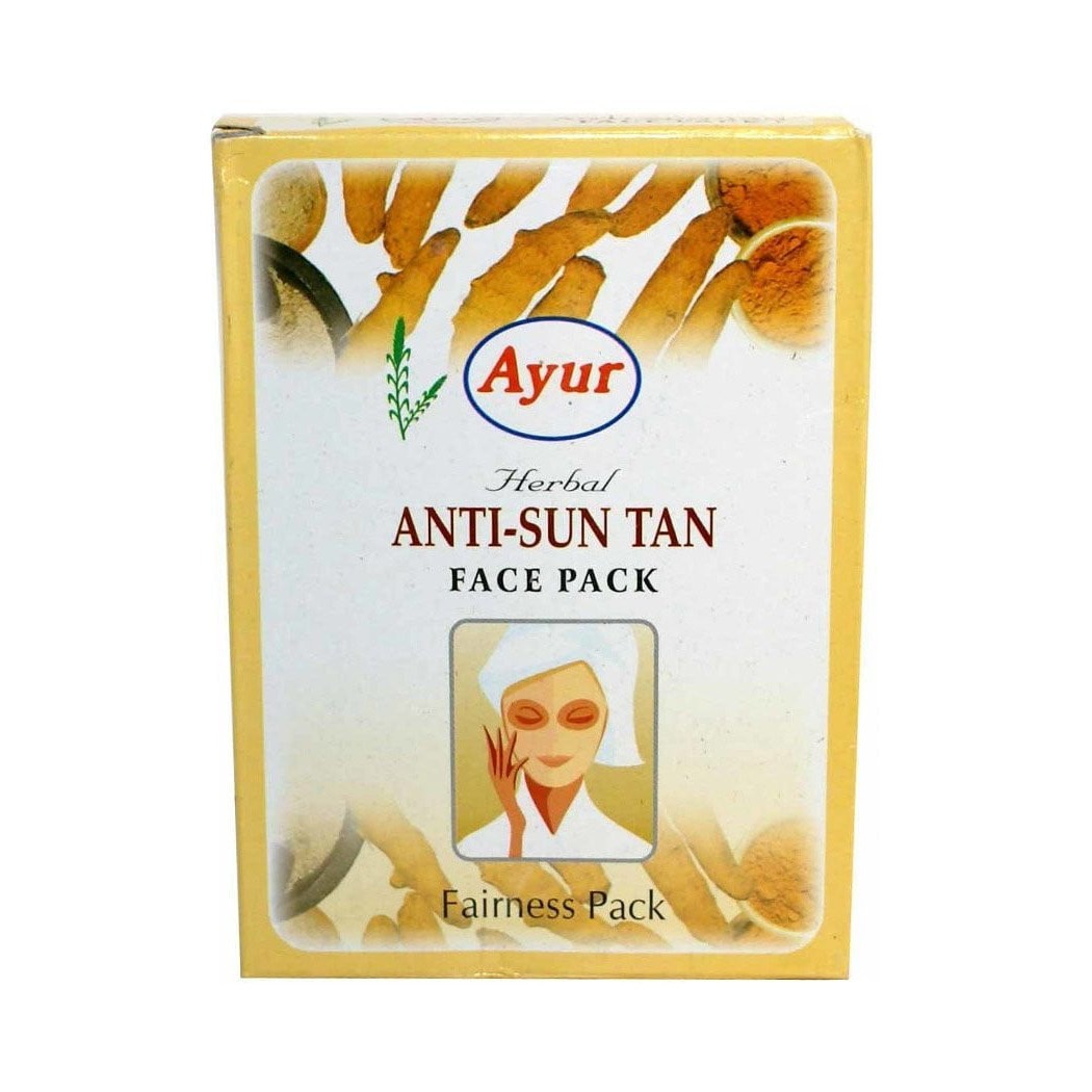 Ayur Sun Tan Face Pack 100 GM