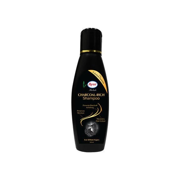 Ayur Charcoal Rich Shampoo 100 GM