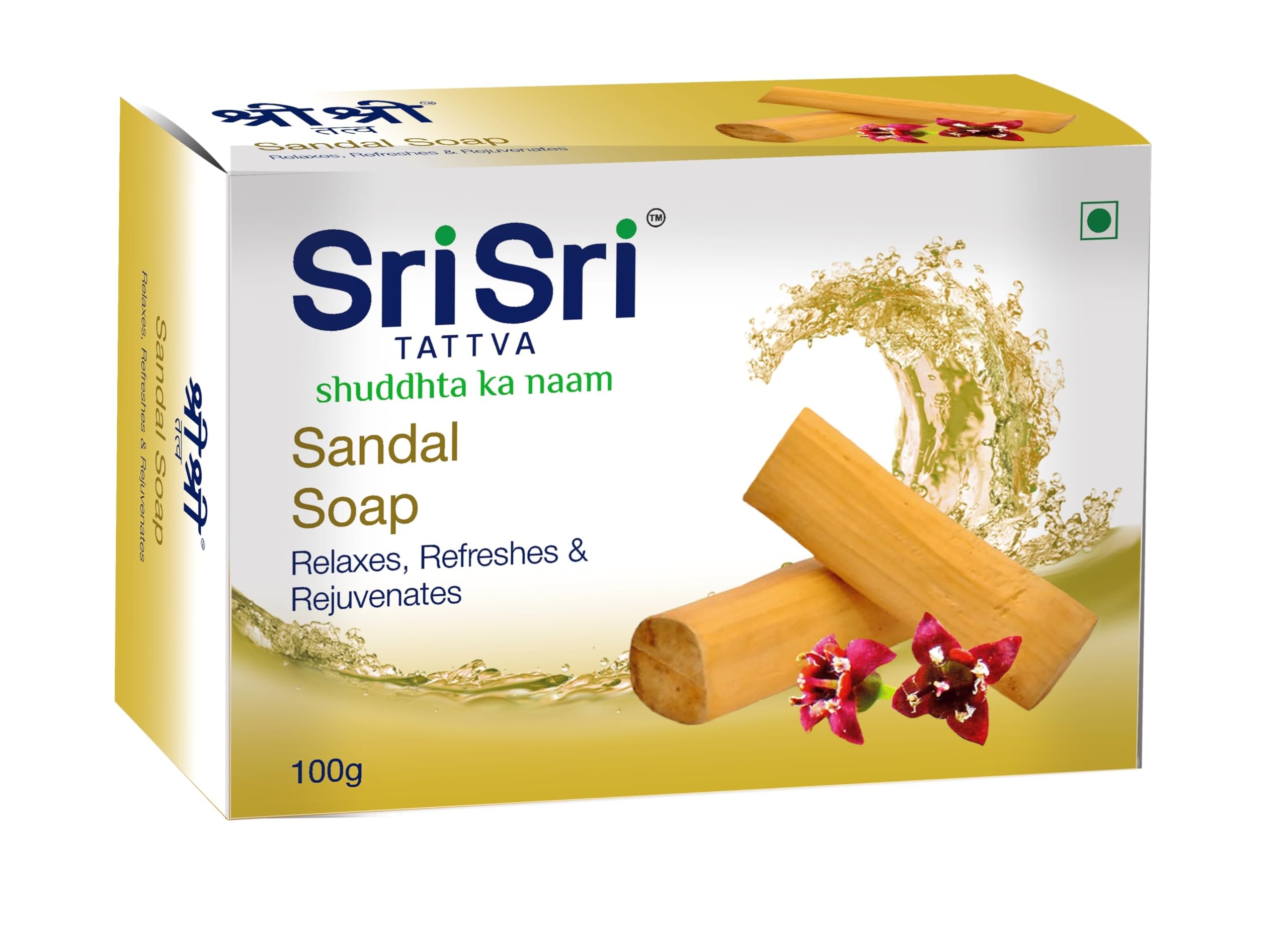 SRISRI SANDAL SOAP 100 GM