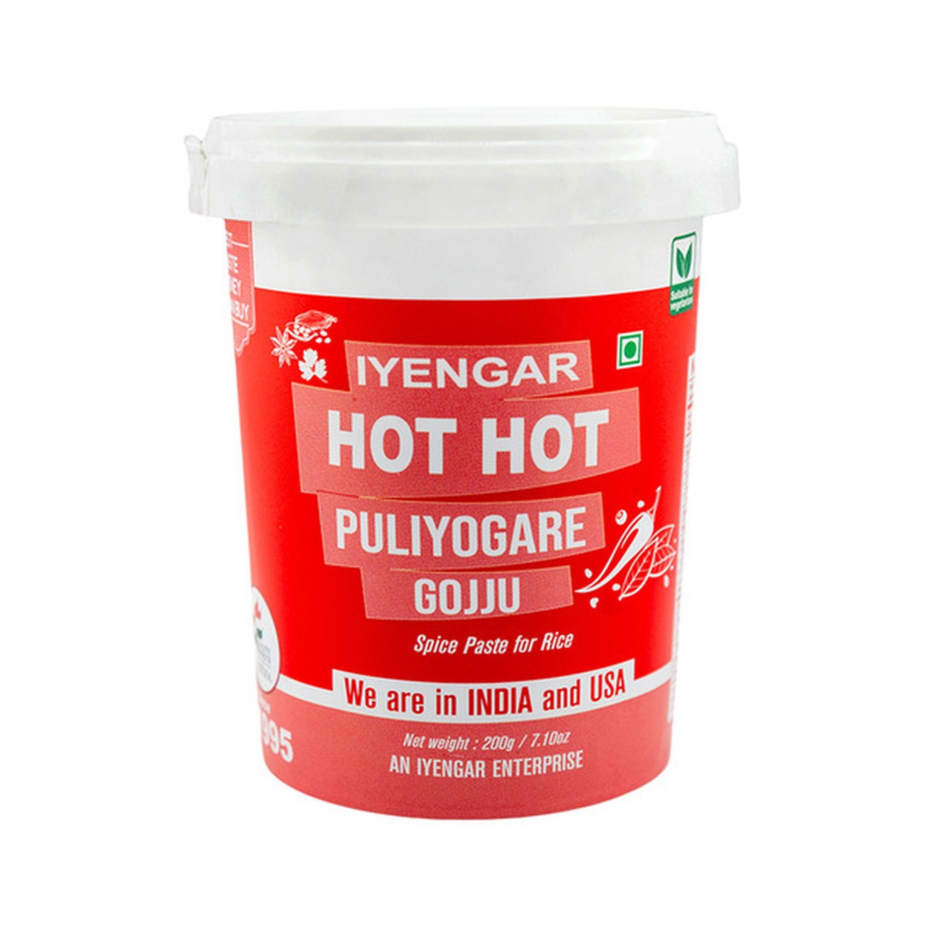 Iyengar Hot Puliyogare Gojju 200 GM