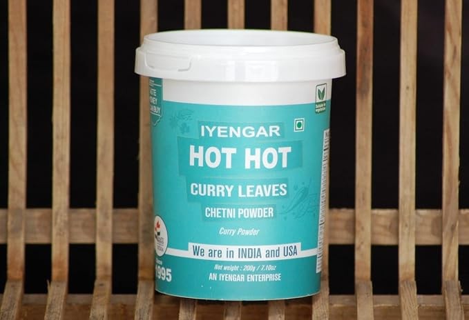 Iyengar Curry Leaves Chetni Powder (Jar Pack) 200 GM