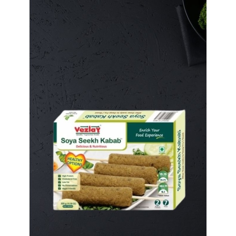 Vezlay Soya Seekh Kabab 280 GM