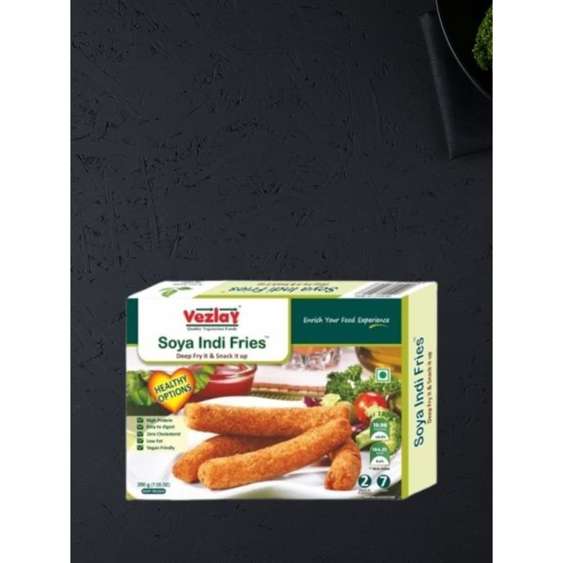 Vezlay Soya Indi Fries 200 GM