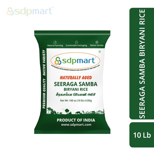 SDPMART SAMBA BIRYANI RICE 10 LBS