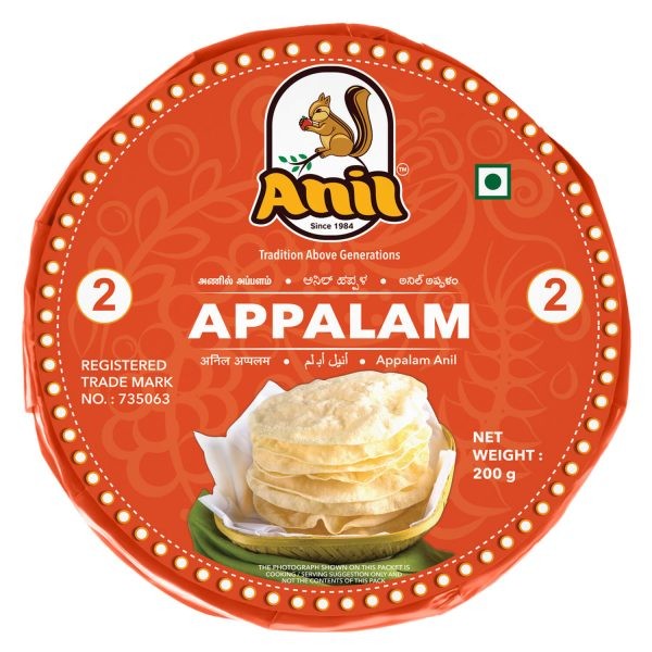 ANIL APPALAM 200 GM