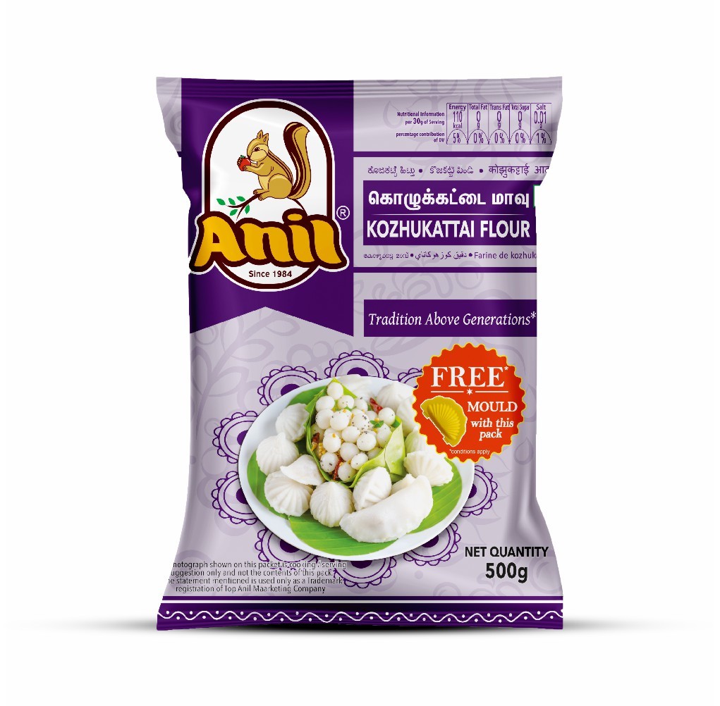 ANIL KOZHUKATTAI FLOUR 500 GM