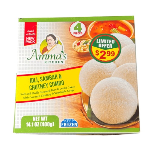 AMMA'S IDLI WITH SAMBHAR