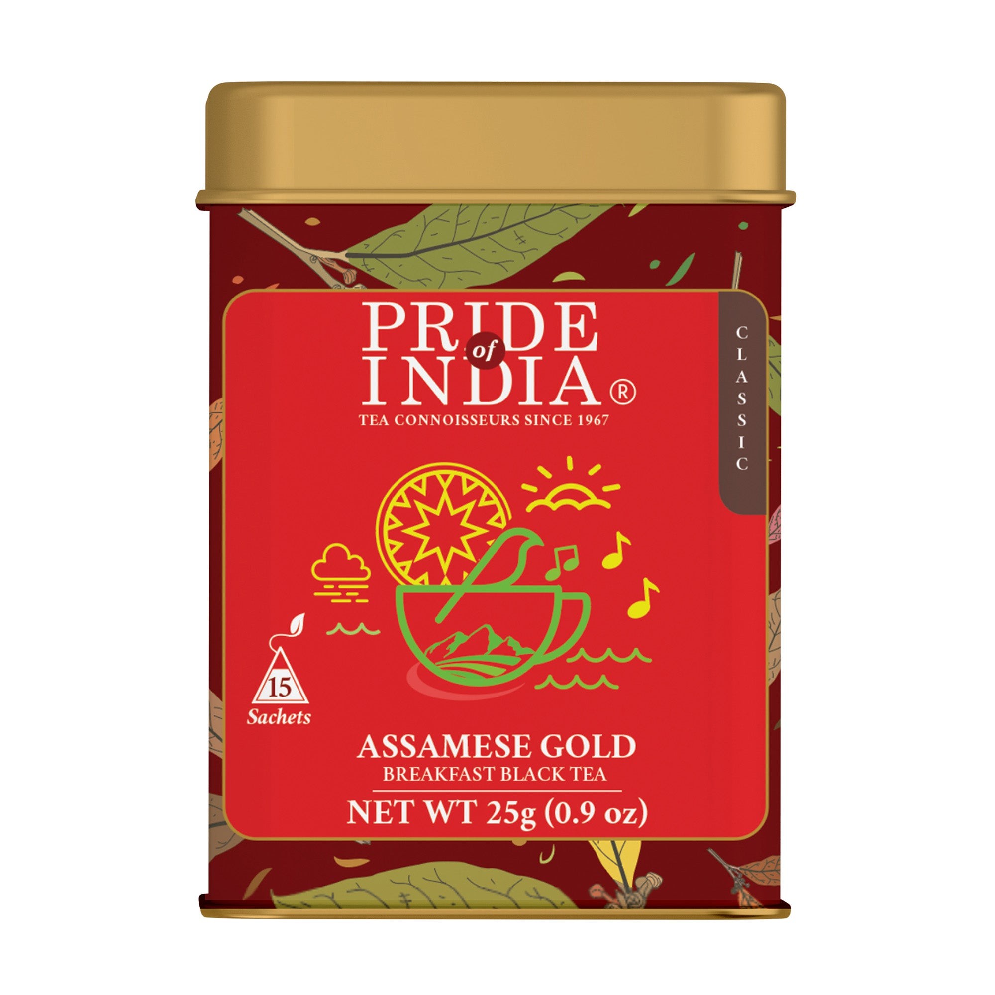PRIDE OF INDIA ASSAM BLACK TEA 1.9 OZ
