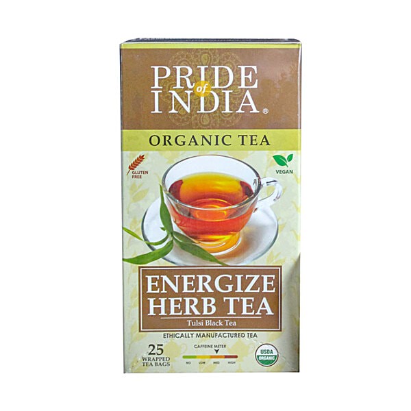 PRIDE INDIA ENERGIZE HERB TEA 25 BAG