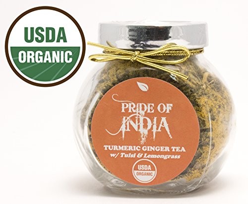 NUTRI ORG TURMERIC GINGER TEA 4 OZ