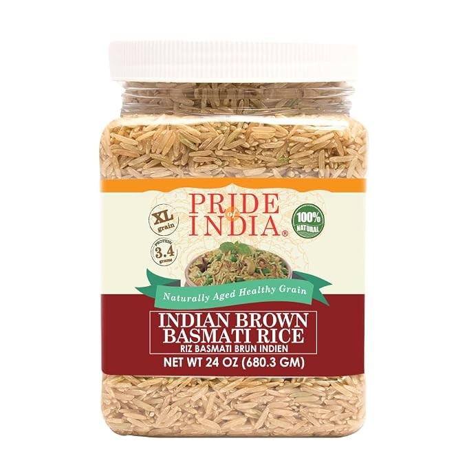 PRIDE OF INDIA BROWN BASMATI 24 OZ