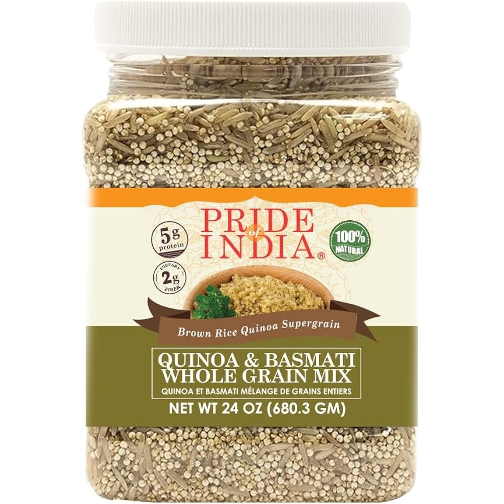 PRIDE OF INDIA UQINOA BASMATI MIX 1 PACK