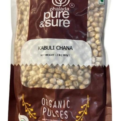 Pure & Sure Kabuli Chana Organic (Phalada) 2 LBS