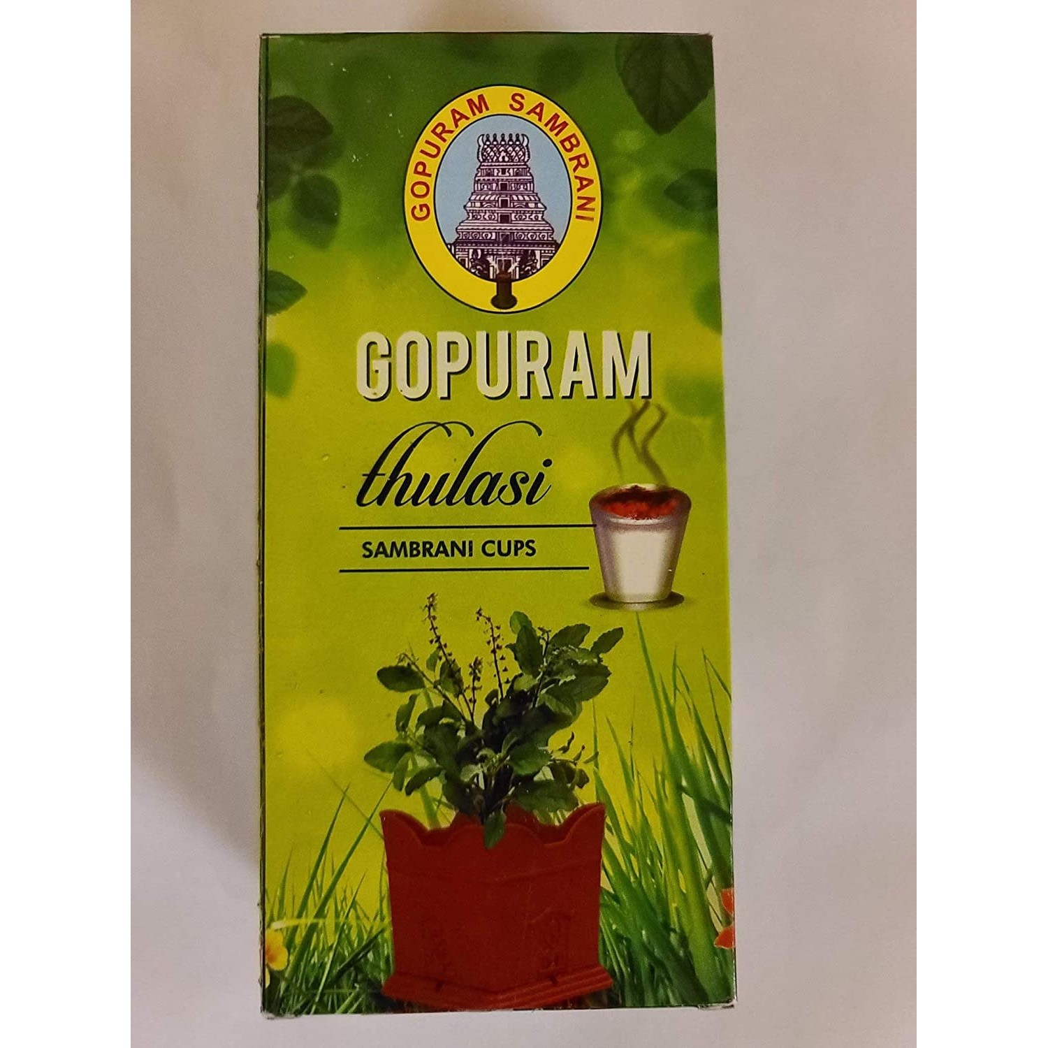 GOPURAM TULASI SAMBRANI 1 PCS