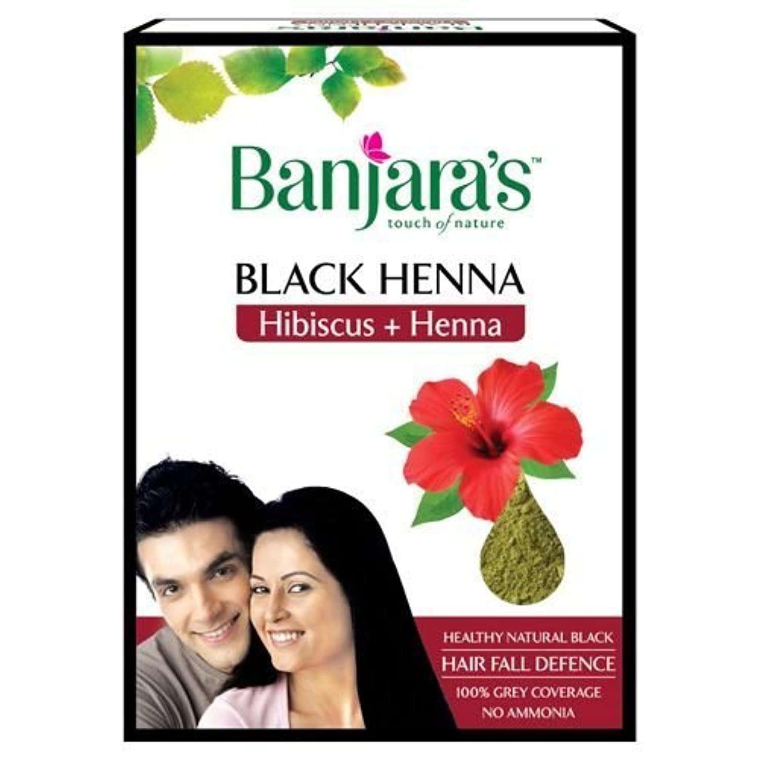 BANJARAS BLACK HEENA 50 GM