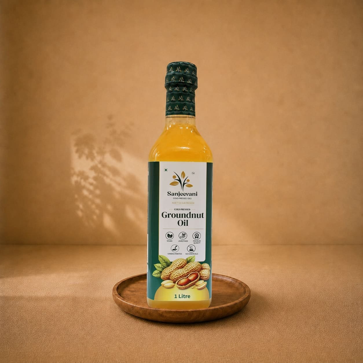 SANJEEVANI GROUNDNUT OIL 1000 ML