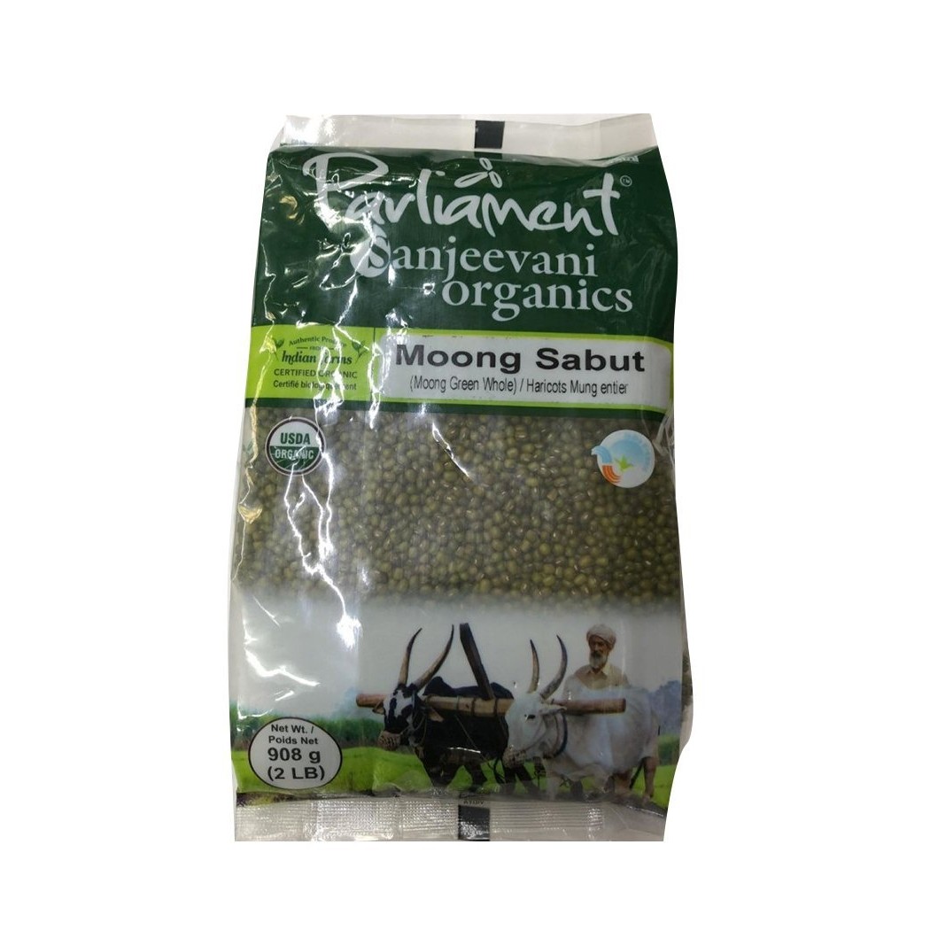 SANJEEVANI ORGANIC MOONG SABUT 2 LBS
