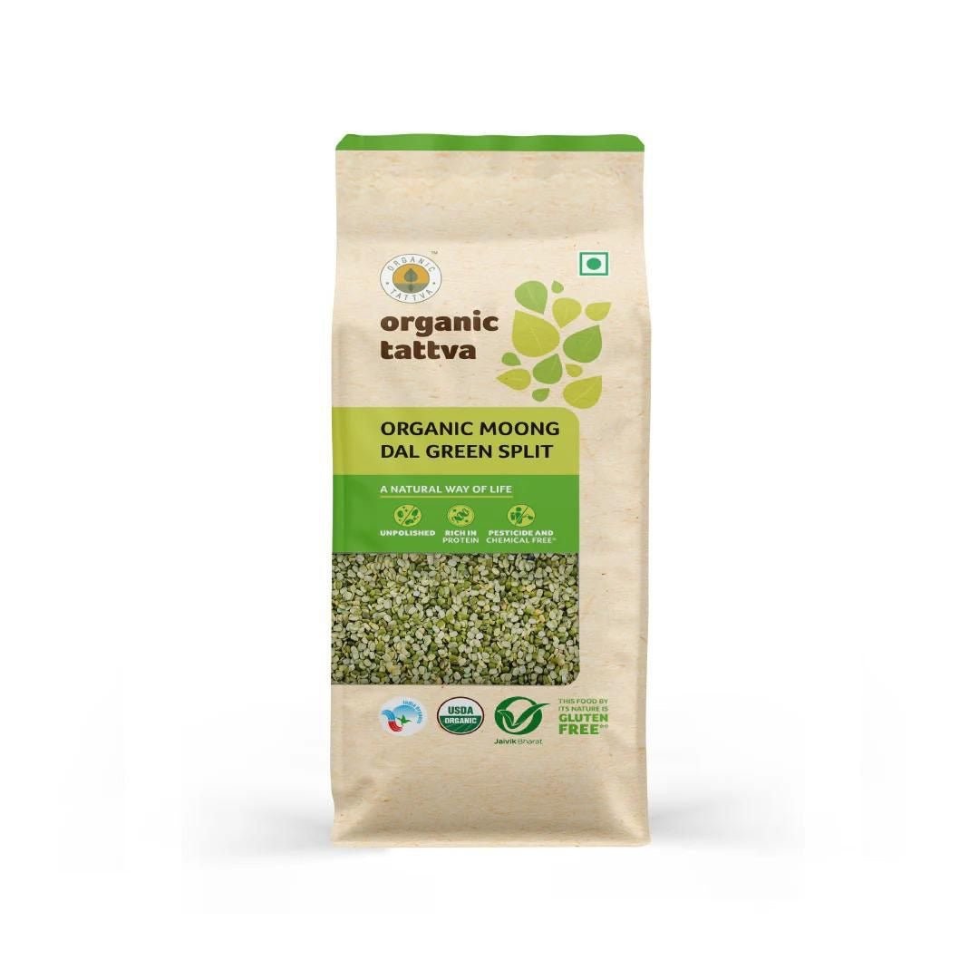 Organic Tattva MungDal Split 4 LBS