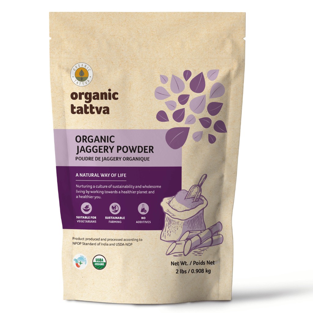 Tattva Org Jaggery Powder 2 LBS 2 LBS