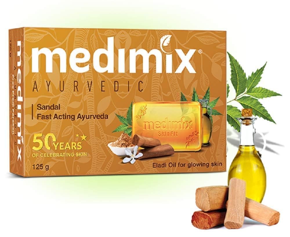 MEDIMIX SANDAL SOAP 125 GM