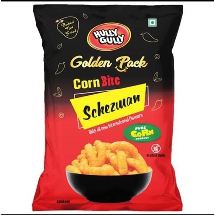 Hully Gully Corn Bites Schezwan 120 GM