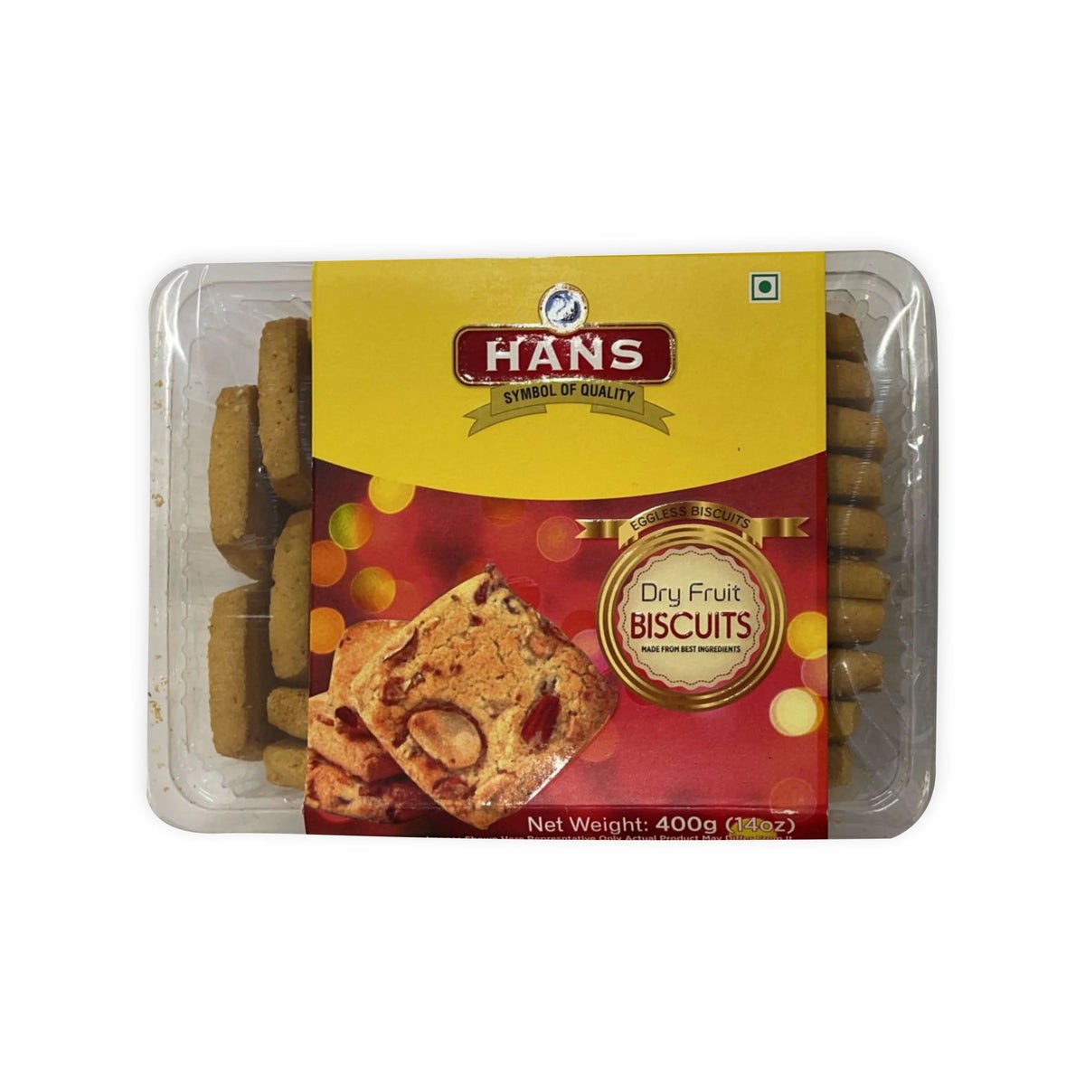 Hans Dry Fruit Cookies 0.77 LBS