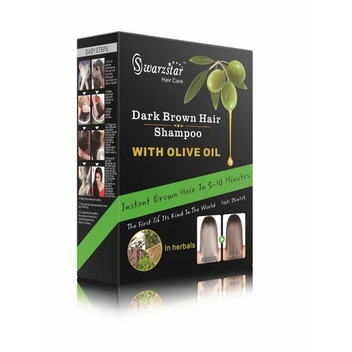 SWARZSTAR D BROWN HAIR SHAMPOO 5 PCS