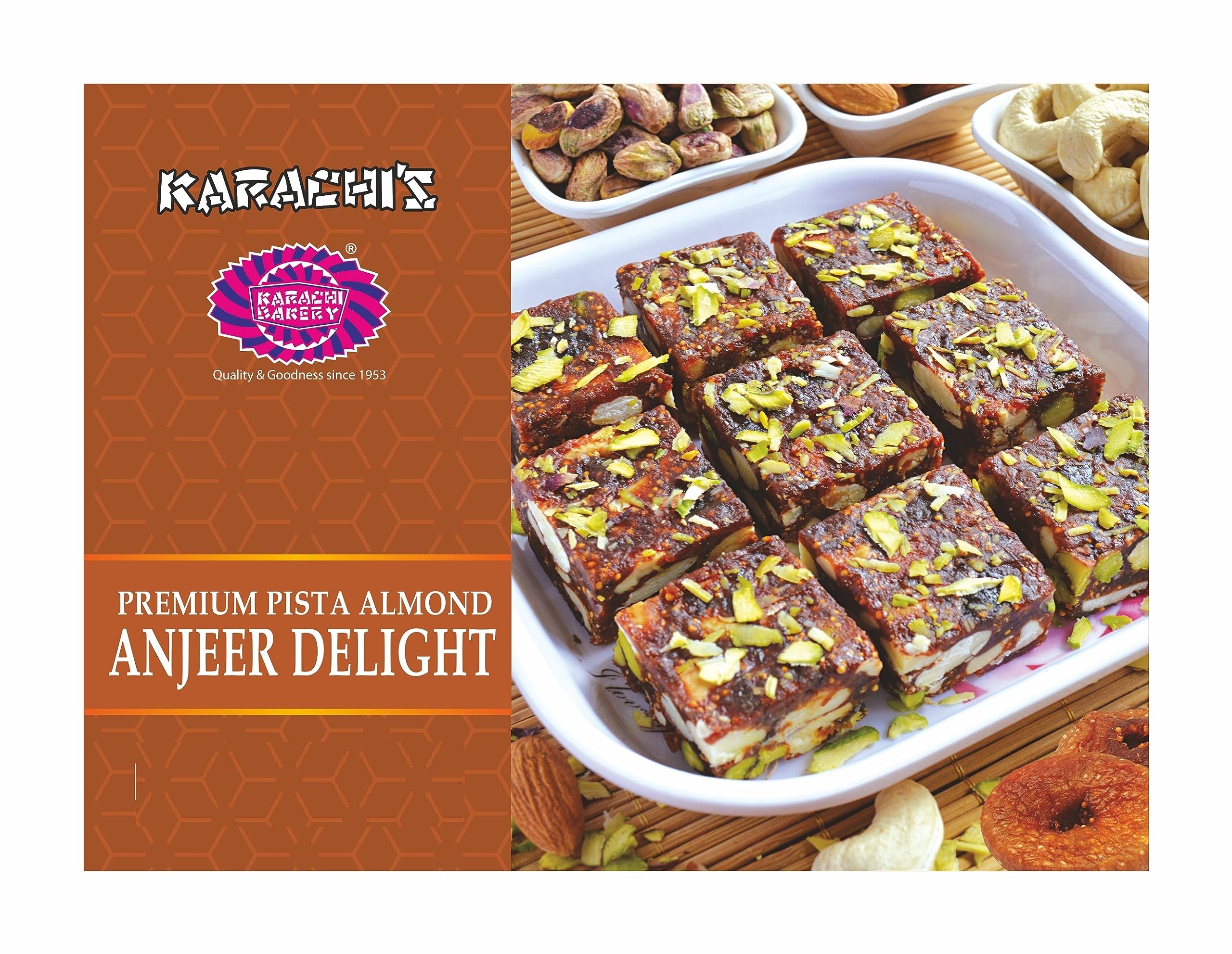 K BAKERY ANJEER DELIGHT BISCUITS 200 GM