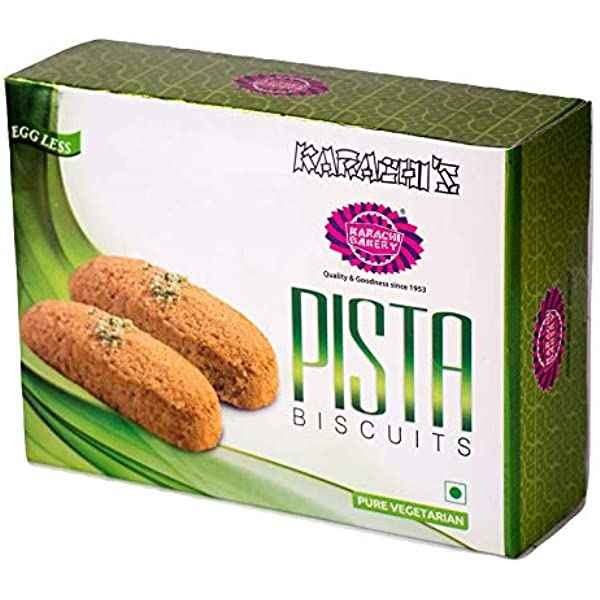 K BAKERY PREM PISTA BISCUITS 400 GM