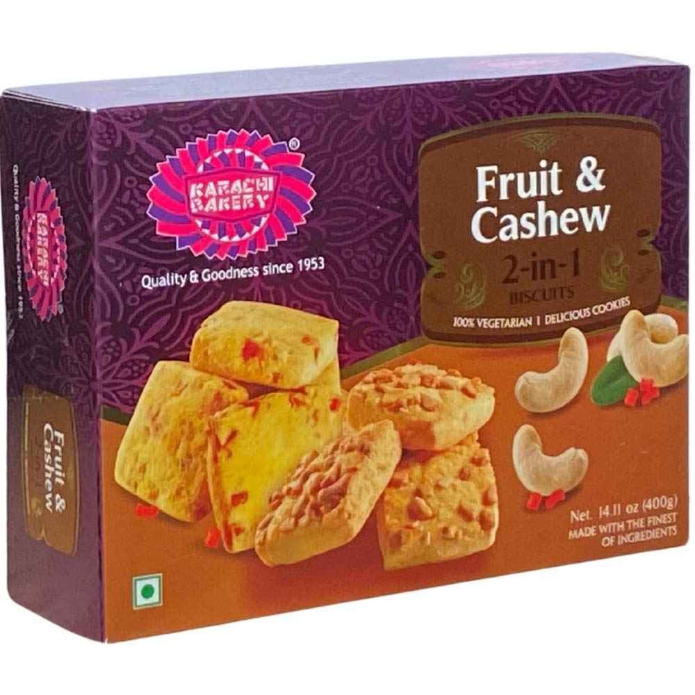KARACHI FRUIT&KAJUPISTABISC 400 GM