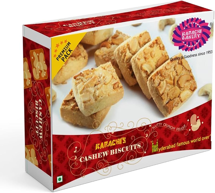 KARACHI FRUIT & CASHEW BISC 400 GM
