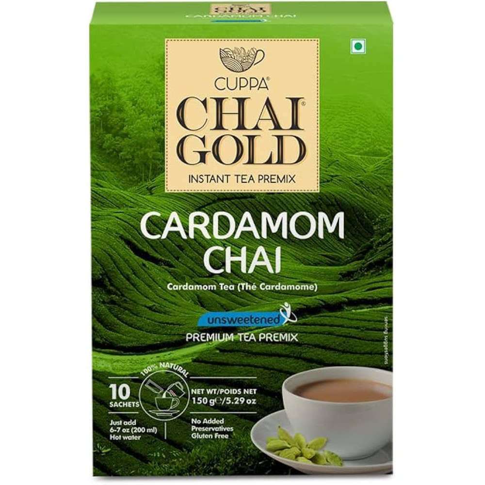 Cuppa Cardamom Chai Unsweetened 150 GM