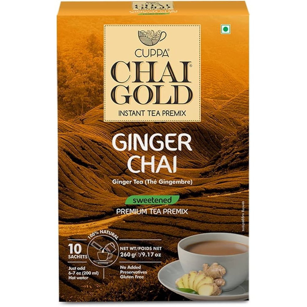 Cuppaco Instant.Ginger 10 COUNT