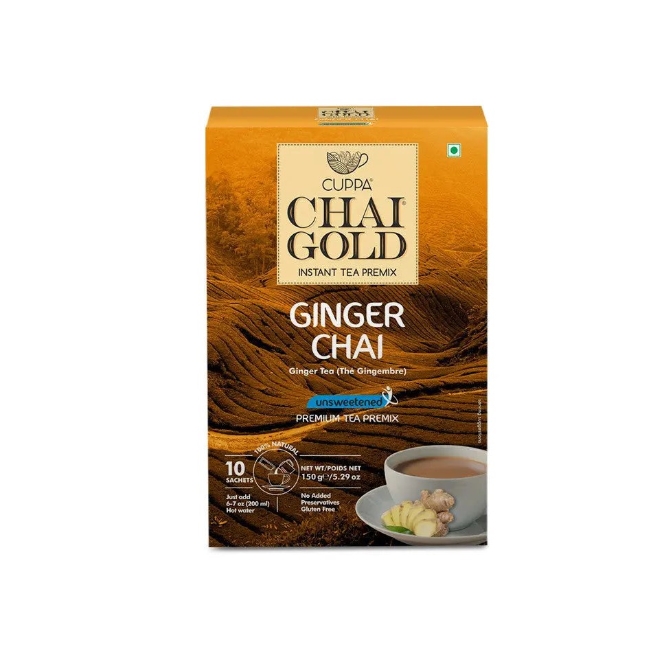 Cuppa Ginger Chai UnSweetened 150 GM