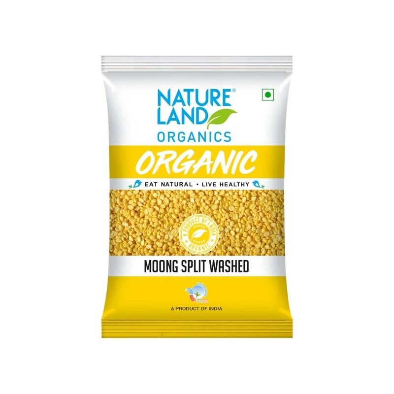 Nature Land Organic Moong Split 2 LBS