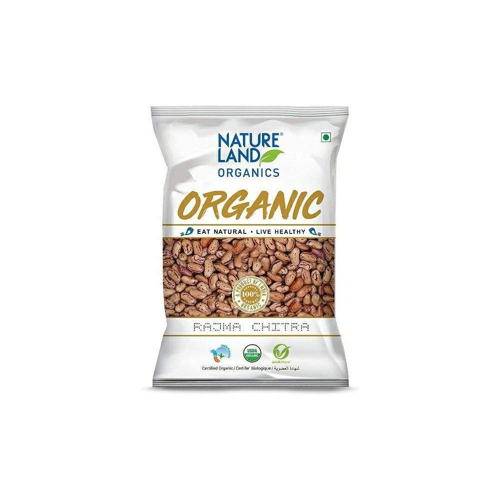 Nature Land Organic Rajma Chitra 2 LBS