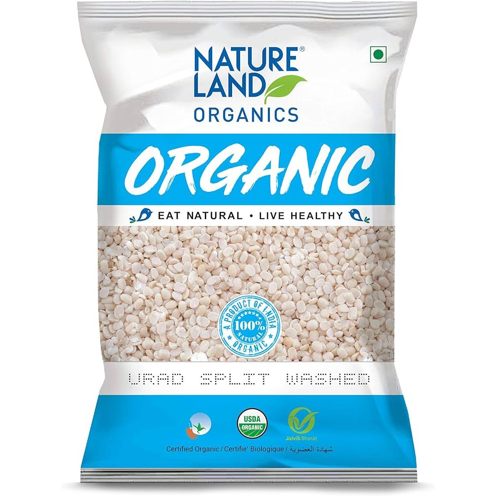 Nature Land Org. Urad Split Wash 2 LBS