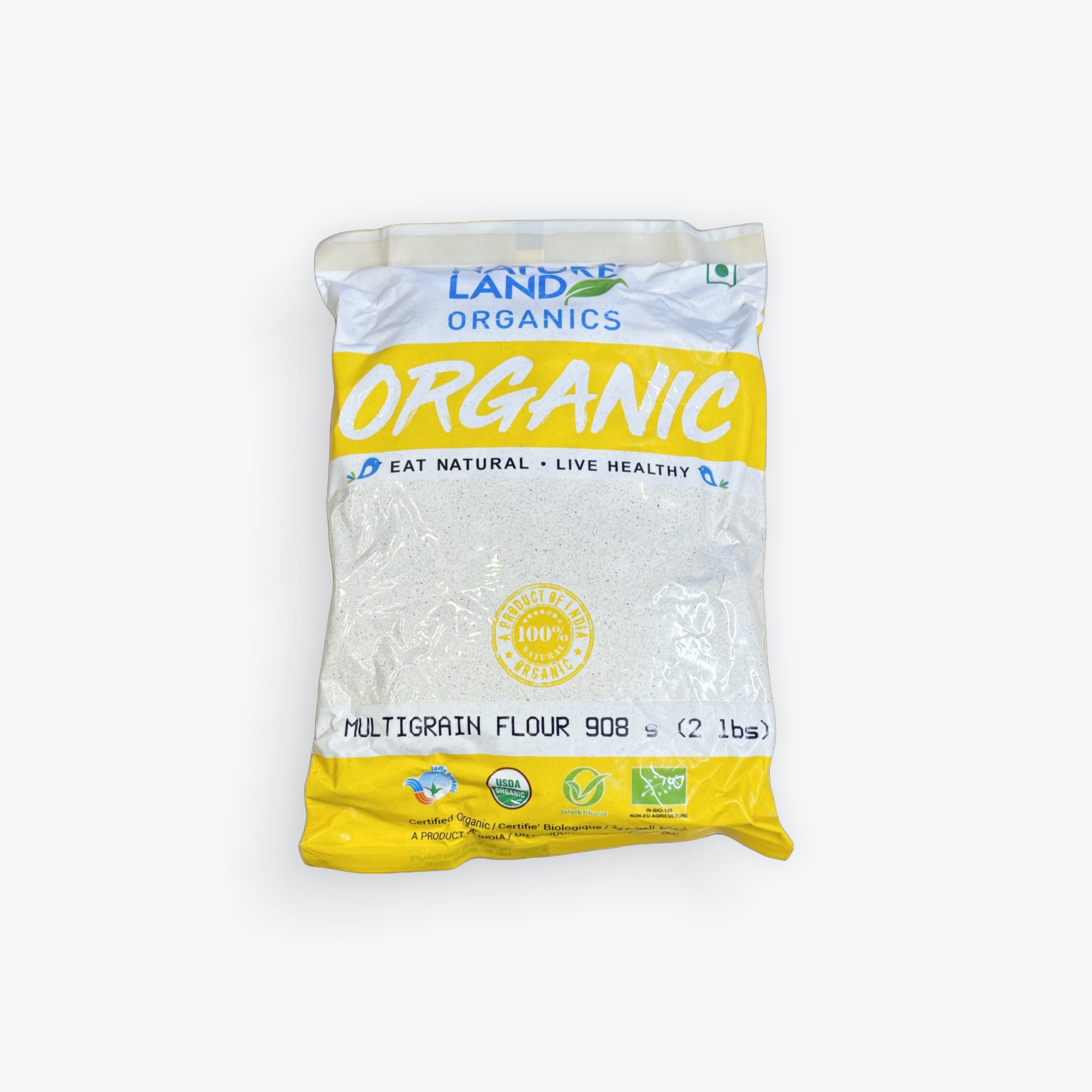 Nature Land Organic Multigrain Flour 2 LBS