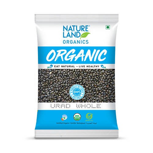 Nature Land Organic Urad Whole 5 LBS