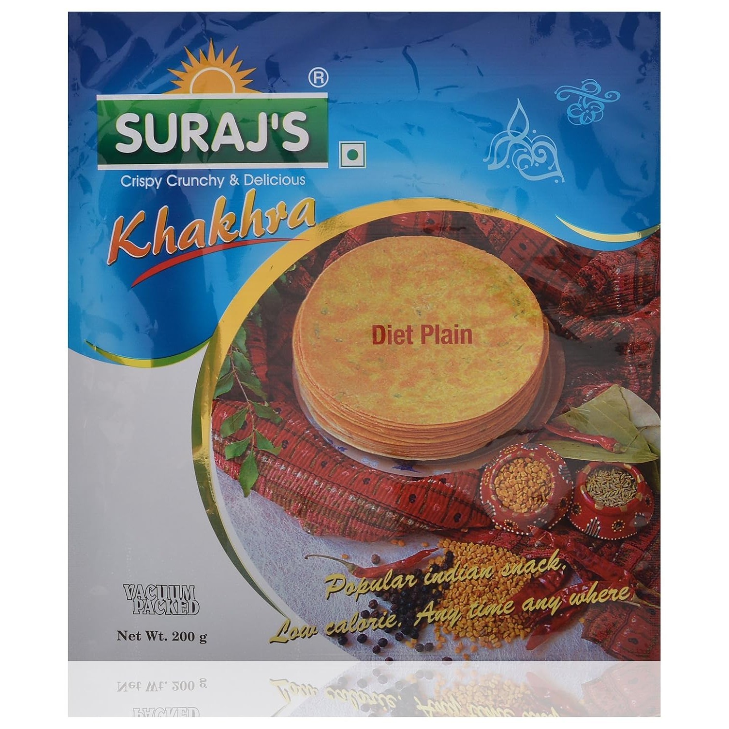 SURAJ DOET PLAIN KHAKHARA 200 GM