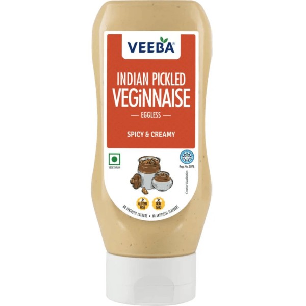 VEEBA INDIAN PICKLED VEGINNAISE 300 GM