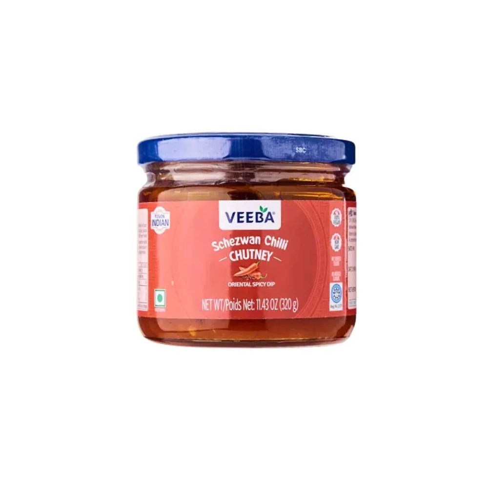 VEEBA SCHEZWAN CHILLI CHUTNEY  320 GM